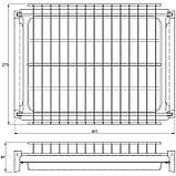Сушка для посуду 400мм хром, фото 5