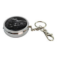 Попільничка-брелок кишенькова з малюнком метал "Дим" (d-5 h-1.7 см), фото 5