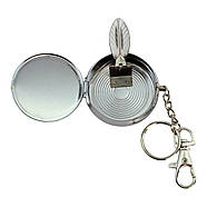 Попільничка-брелок кишенькова з малюнком метал "Фламінго" (d-5 h-1.7 см), фото 5