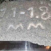 Кварцевый песок 1.1 1.8 мм для шлифовки, строительных работ, фильтрации и пескоструйных работ