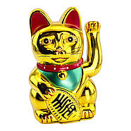 Кішка Манекі-неко махає лапою (12,82х9х7,2 см), фото 3