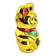 Кішка Манекі-неко махає лапою (12,82х9х7,2 см), фото 4