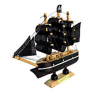 Макет вітрильника на підставці "Піратський корабель" (13.5×13.3×3.2 см), фото 4