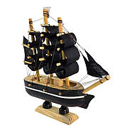 Макет вітрильника на підставці "Піратський корабель" (13.5×13.3×3.2 см), фото 5