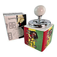 Попільничка з кришкою керамічна "Rasta" (15×8,5×8,5 см), фото 2