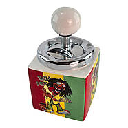 Попільничка з кришкою керамічна "Rasta" (15×8,5×8,5 см), фото 5