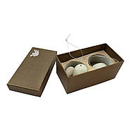 Масажер нефрит "Кулі Венери" вагінальні у футлярі білі (13х7х6 см), фото 2