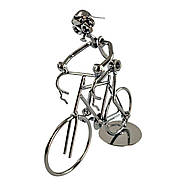 Техно-арт "Велосипедист" метал (19,5×19×8 см), фото 4