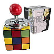 Попільничка з кришкою керамічна "Кубік Рубіка" (15 × 8,5 × 8,5 см), фото 2