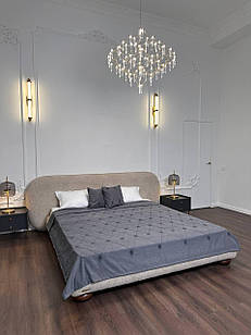 Покривало "Ромби",  графітовий колір (Розміри і кольори в асортименті)