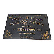 Спіритична дошка OUIJA, німецькою мовою, темна (44,5×29×0,8см), фото 3