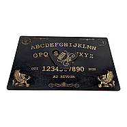 Спіритична дошка OUIJA, французькою мовою, темна (44,5×29×0,8см), фото 4