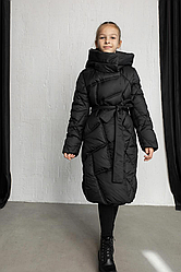 Пуховик зимовий для дівчинки Ейлін |на ріст 128-164р.