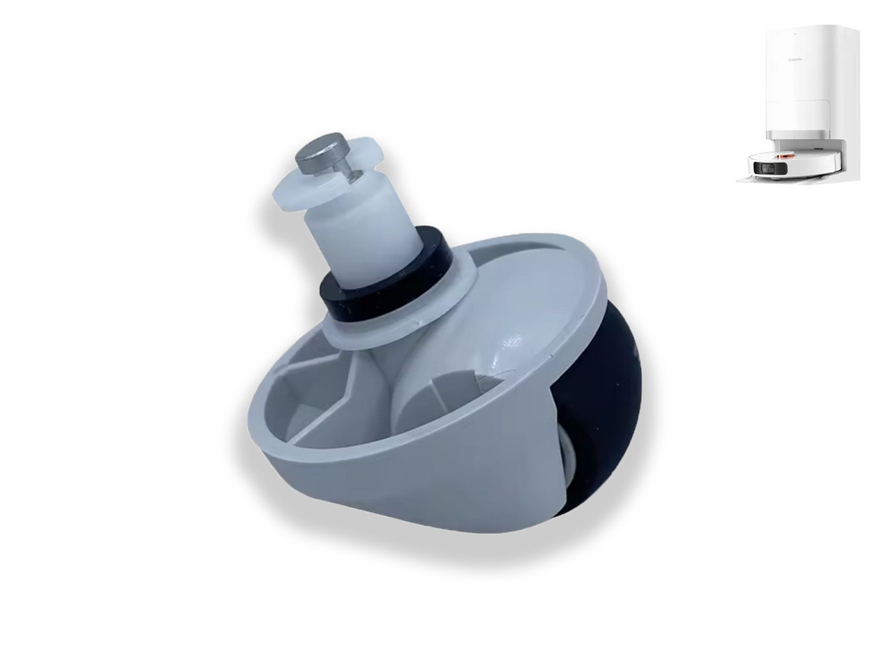 Переднє Поворотне Колесо (Колісний Модуль) для Роботів-Пилососів Xiaomi Х20+, фото 1