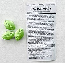 Пробник 3 шт Атомна бомба засіб для підтримки нормального рівня тестостерону Atomic Bomb, фото 4