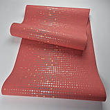 Шпалери вінілові на флізеліні 0.53 × 10.05 м Marburg 57238, теракотові для спальні, вітальні, коридору, фото 2