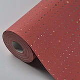 Шпалери вінілові на флізеліні 0.53 × 10.05 м Marburg 57238, теракотові для спальні, вітальні, коридору, фото 4