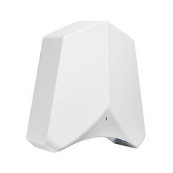 Потужна сушарка для рук Interhasa біла 1100 Вт з HEPA-фільтром і подвійним повітряним потоком