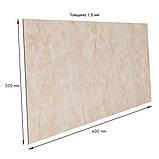 Вінілова плитка, що самоклеїться, вологостійка 60х30 см для обробки стін і підлоги в інтер'єрі різних стилів., фото 2