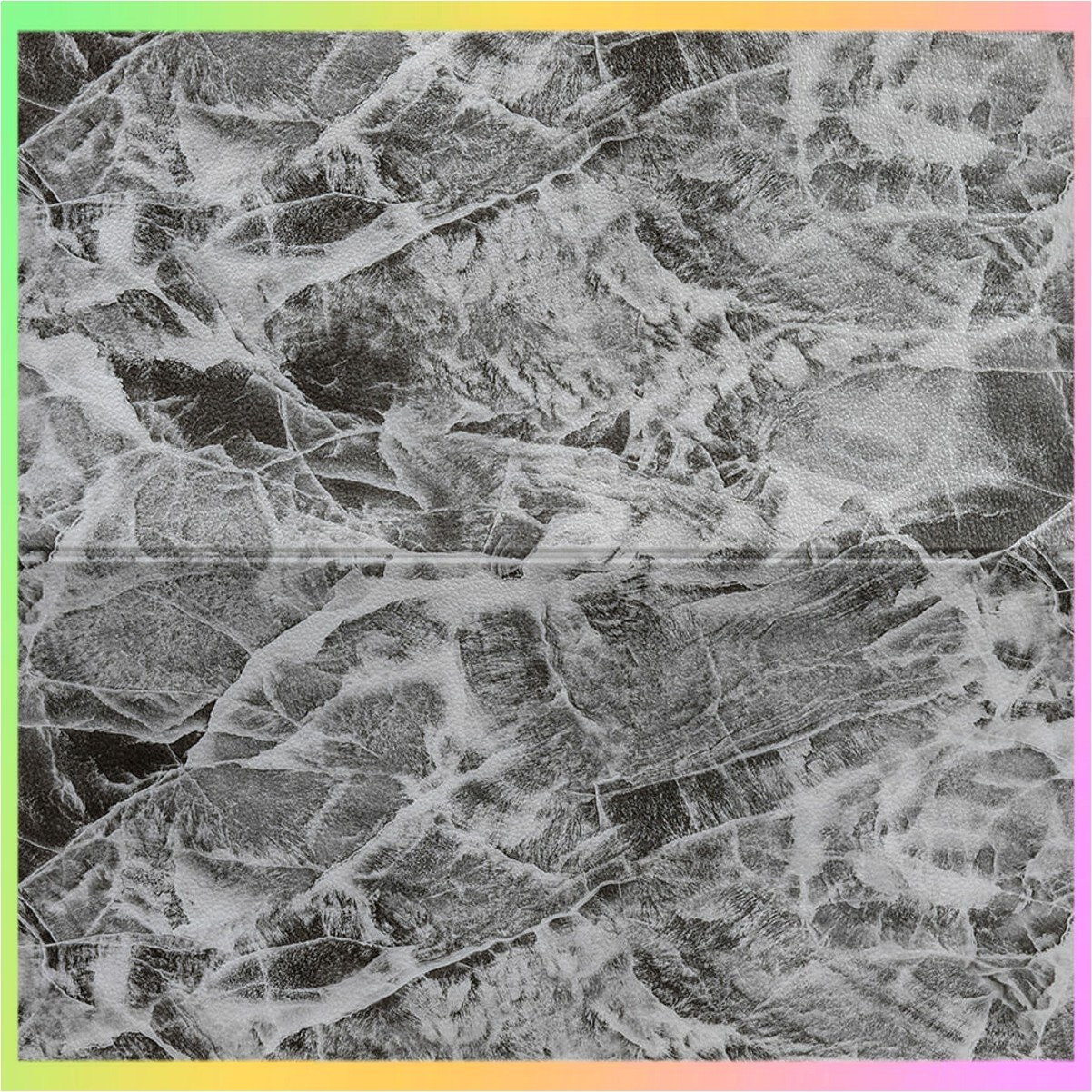 Декоративна 3D панель, що самоклеїться, під мармур для стін 70x70 см легкий монтаж гіпоалергенна плитка спінений поліпропілен, фото 1