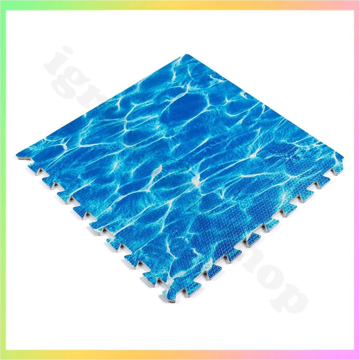 Підлога модульне покриття пазл 600x600 см м'яке водовідштовхувальне зносостійке для дитячих кімнат та житлових приміщень, фото 1