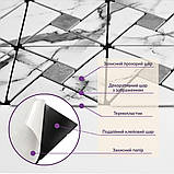 Самоклеюча плитка мозаїка ПЕТ 300х300х4мм декоративне оздоблення для стін інтер'єрів ванної кухні вітальні спальні 75г, фото 4