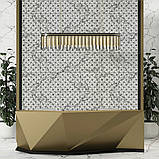 Самоклеюча плитка мозаїка ПЕТ 300х300х4мм декоративне оздоблення для стін інтер'єрів ванної кухні вітальні спальні 75г, фото 8