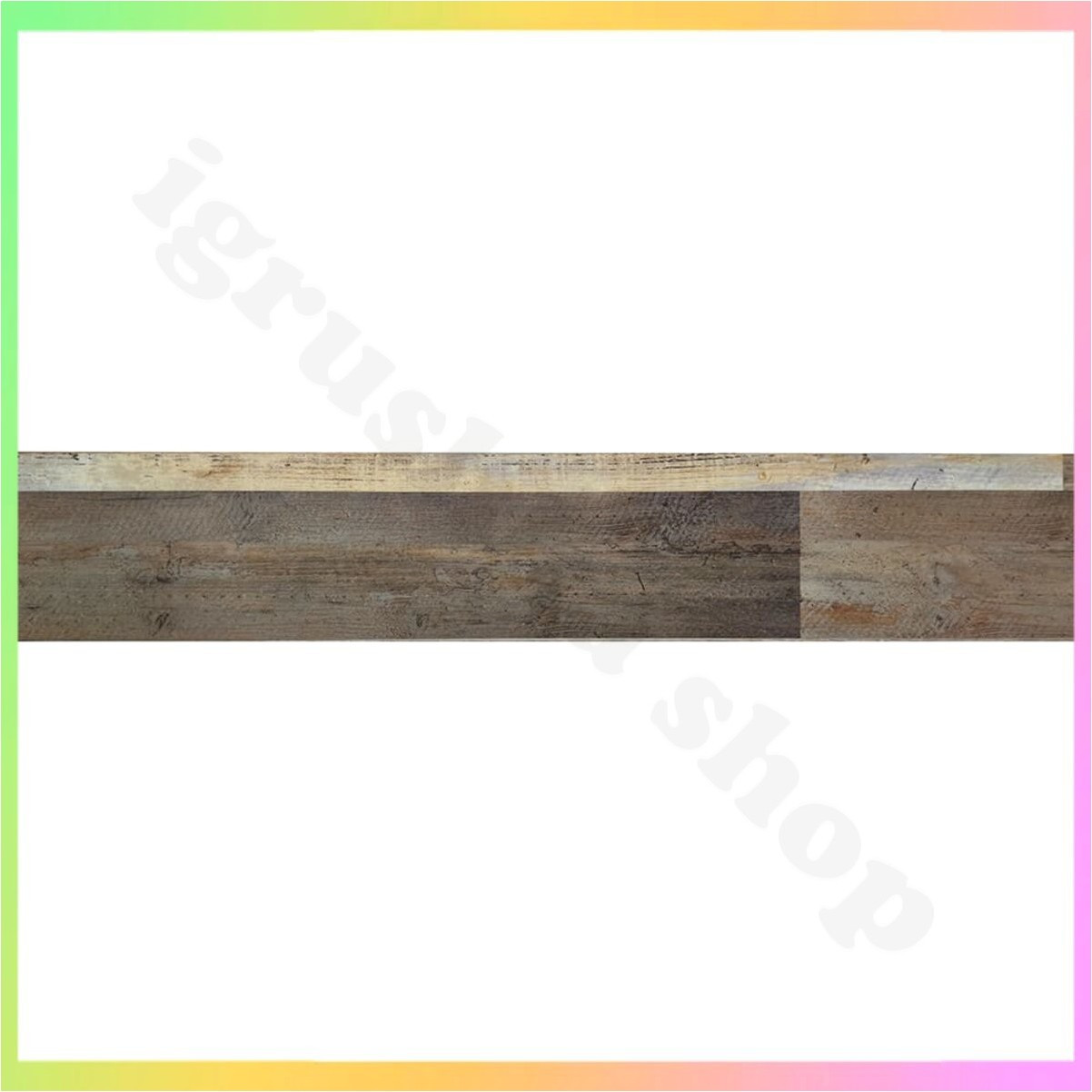 Вінілова плитка самоклеюча під ламінат 152х914 матова вологостійка для підлоги стін 0.138 м² полівінілхлорид, фото 1