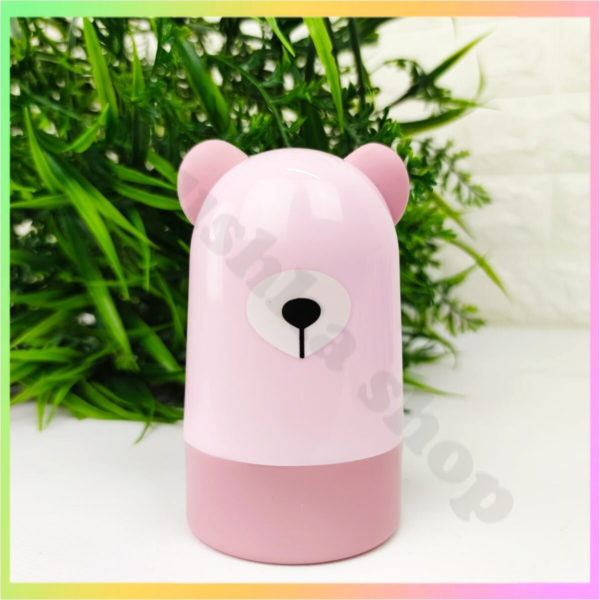 Манікюрний набір для дітей Ведмедик рожевий безпечні інструменти для догляду за нігтями малюка манікюрний комплект, фото 1