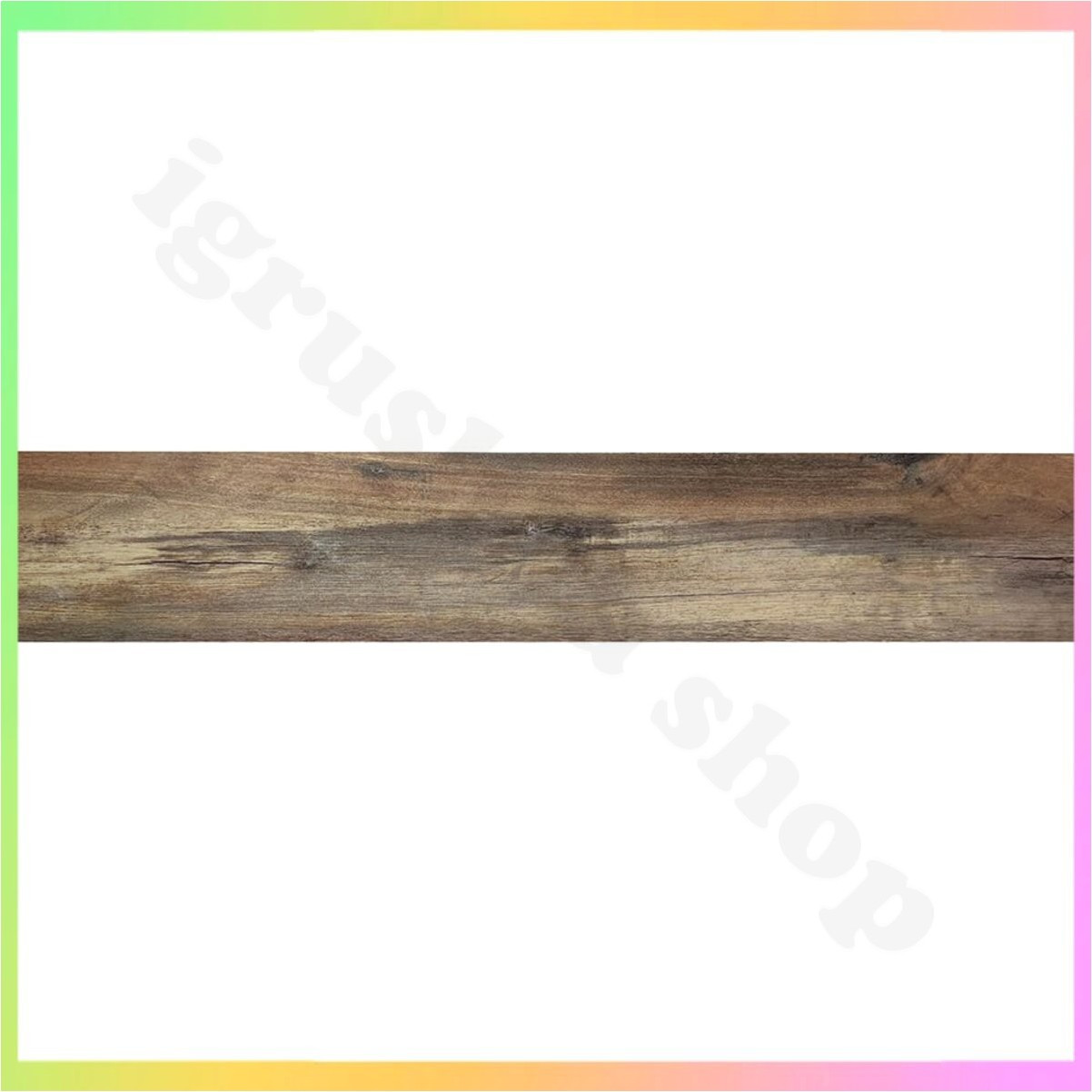 Самоклеюча вінілова плитка під ламінат матова для підлоги та стін 152х914х15 мм для квартири та офісу, фото 1