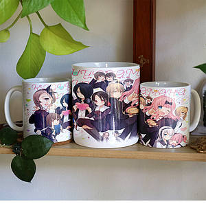 Чашка 330мл Kaguya-sama wa Kokurasetai "Персонажі" / Чашка 330мл Пані Кагуя: у коханні як на війні 870