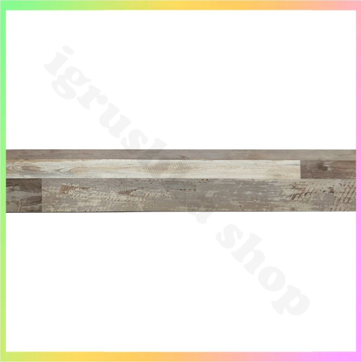 Вінілова плитка, що самоклеїться, 152х914х15 мм для підлоги під ламінат світлий матовий вологостійкий полівінілхлорид, фото 1