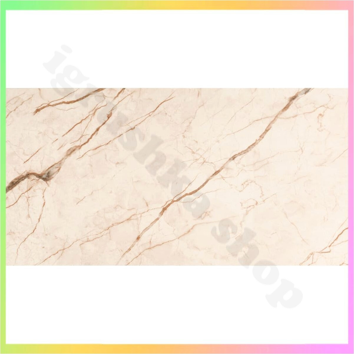 Вінілова плитка, що самоклеїться, 600х300мм для внутрішнього оздоблення вологостійка легкий монтаж під мармур імітація, фото 1