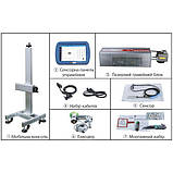 Лазерний конвеєрний маркіратор UKRMARK LC2 CO2 автоматизована система маркування великих серій, фото 3
