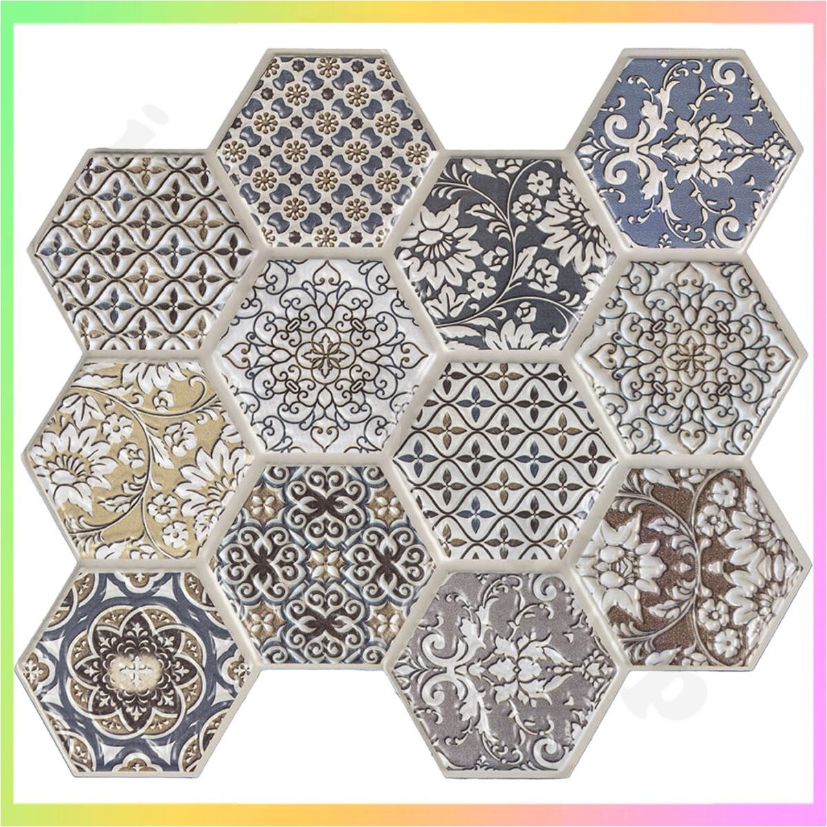 Декоративна плитка, що самоклеїться, ПВХ 28х30 см для стін стелі під натуральні матеріали, стильні панелі для інтер'єру., фото 1