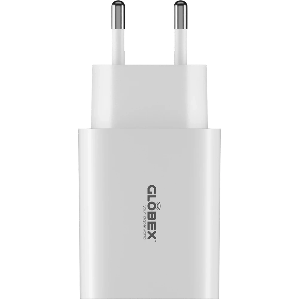 МЗП блочок 20W USB-C 20WC1A white Globex UA UCRF