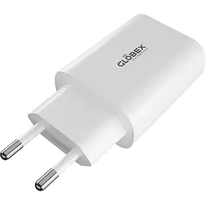 МЗП блочок 20W USB-C 20WC1A white Globex UA UCRF, фото 3