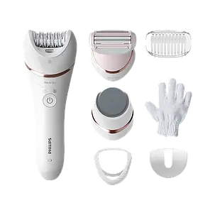 Епілятор Philips Series 8000 BRE730/10 White UA, фото 1