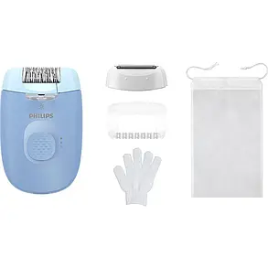 Епілятор Philips Series 4000 BRE247/00 Blue UA, фото 1