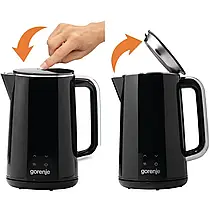 Електрочайник Gorenje K17DWD Black UA, фото 3