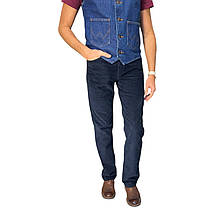 Джинси вельветові Wrangler 100% cotton Dark Blue, фото 5