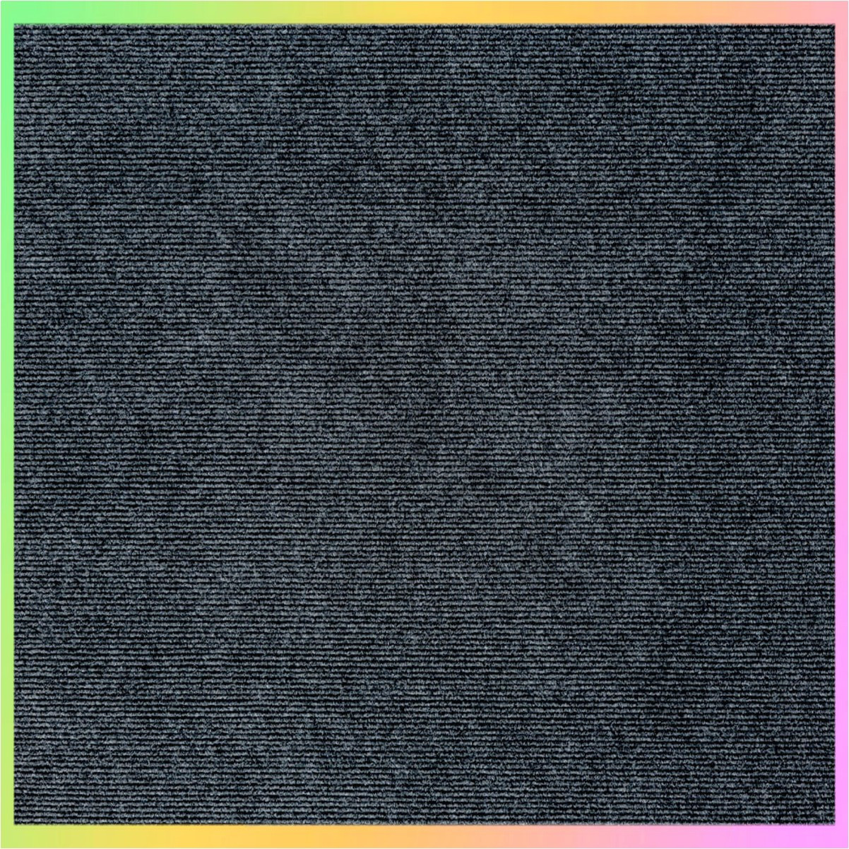 Самоклеюча ковролінова плитка сірого кольору 60х60 см для підлоги та стін оздоблення інтер'єру кімнат офісів магазинів, фото 1