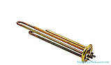 ТЕН 2000 Вт (700+1300) для бойлера Термекс, Гарантерм, Арістон на латунному фланці D63, мідь Італія, фото 3