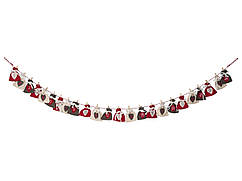 Різдвяний адвент календар Livarno Home 210 см підвісний, новорічний декор на стіну, камін