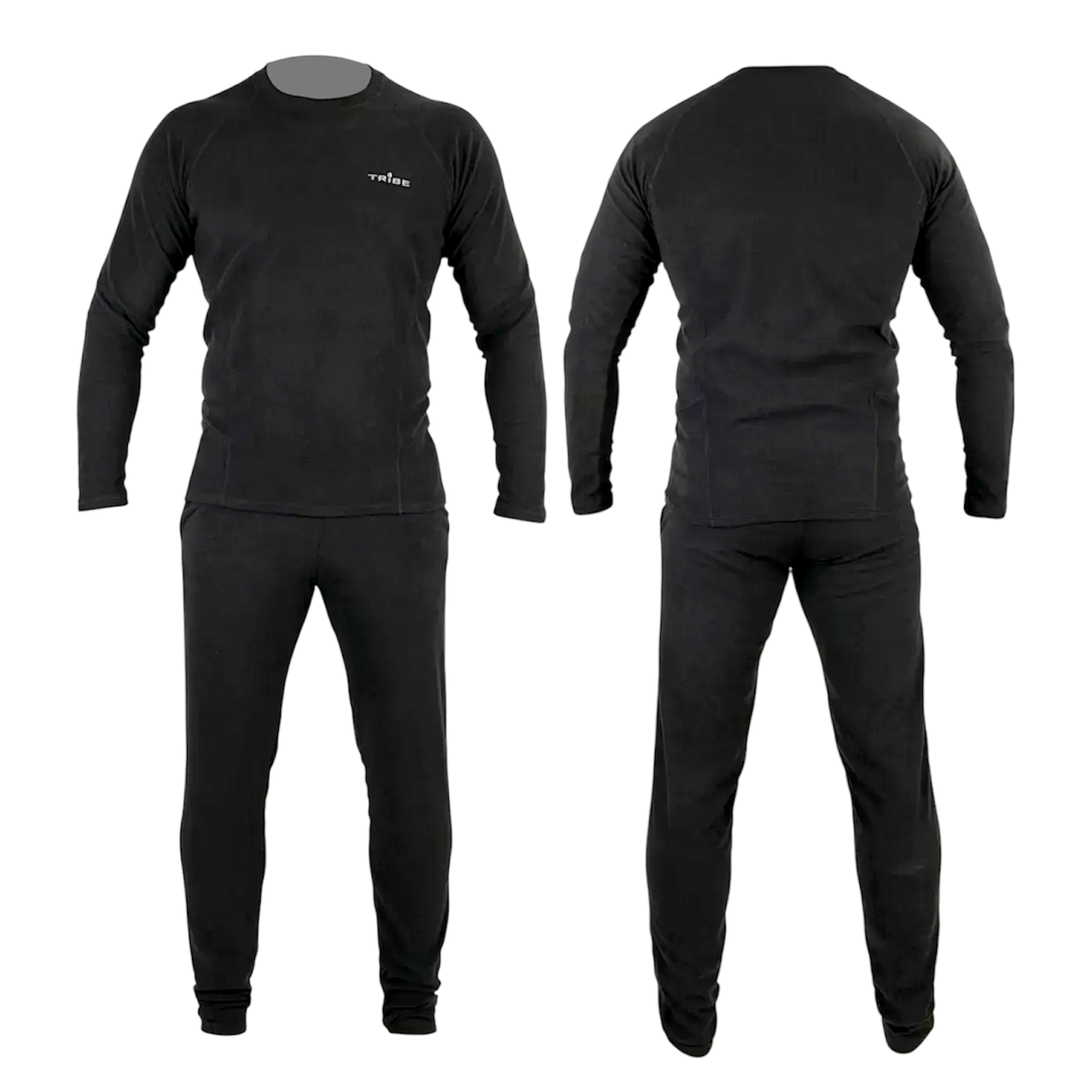 Термобілизна чоловіча флісова Tribe Microfleece розмір XL, чорний, фото 1