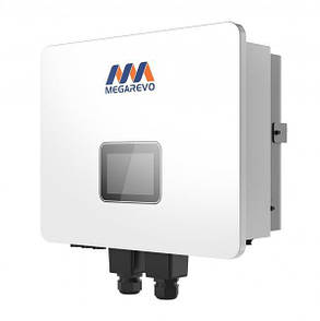 Гібридний сонячний інвертор MEGAREVO R6KL1D-G2/BAT-10KWH-51.2V-100A, фото 2
