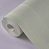 Шпалери вінілові на флізеліні 0.53 × 10.05 м Marburg 57229, салатові для спальні, вітальні, коридору, фото 3