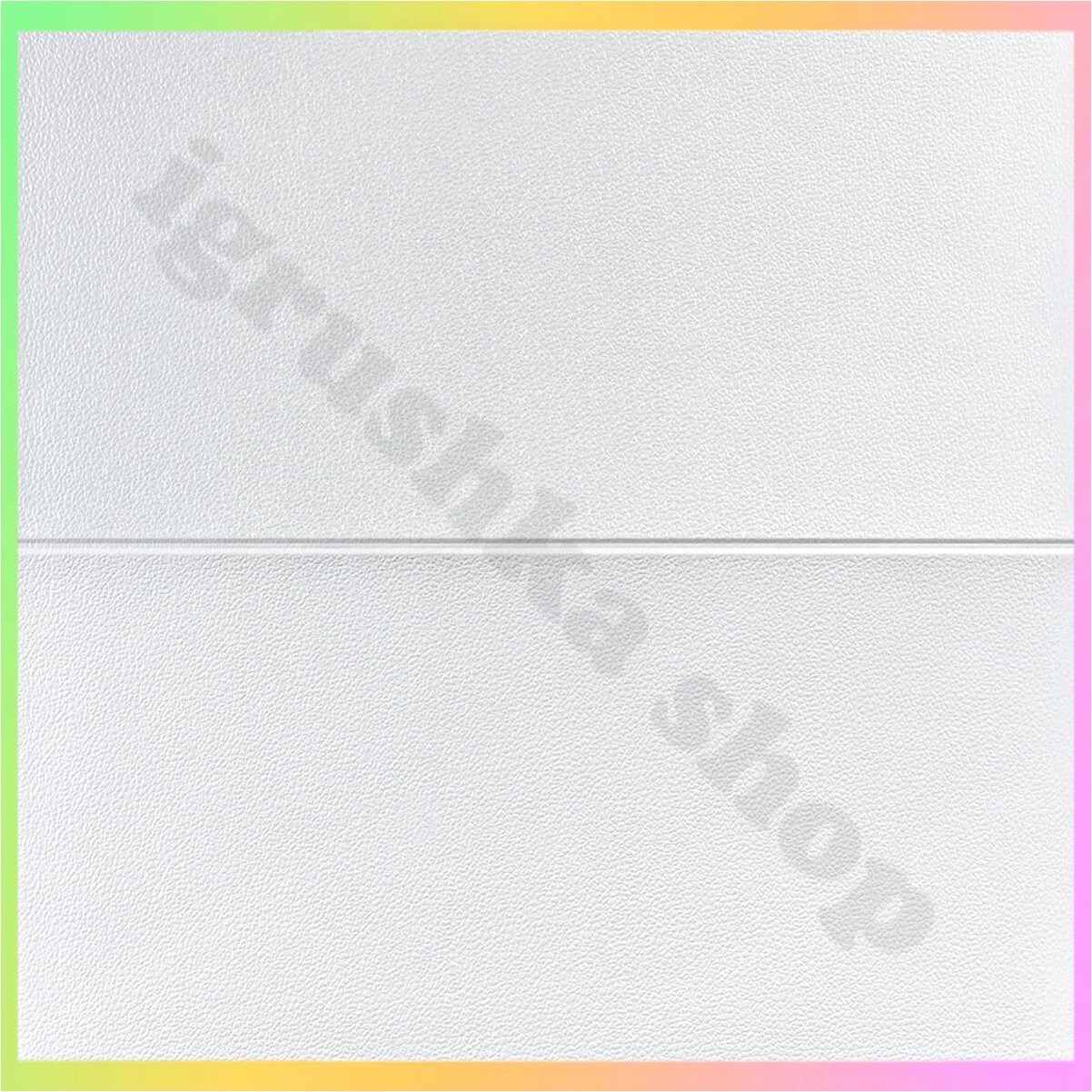 Самоклеюча 3D панель біла для стін 700х700 мм легкий монтаж гіпоалергенні шумоізоляція, фото 1