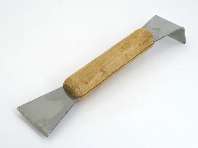 Стамеска 200мм н/ж з дерев'яною ручкою, фото 1