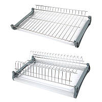 Сушка для посуду 500мм хром з рамою Discount